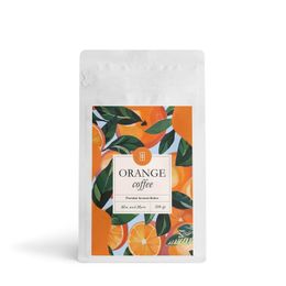 Mim And More 200 gr Orange Coffee Portakal Aromalı Kahve Çekirdek Kahve