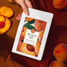 Mim And More 200 gr Peach Coffee Şeftali Aromalı Kahve Filtre Kahve