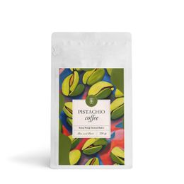 Mim and More 200 gr Pistachio Coffee Antep Fıstığı Aromalı Kahve Çekirdek Kahve