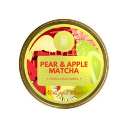 Mim and More 25 gr Armut ve Elma Aromalı Matcha