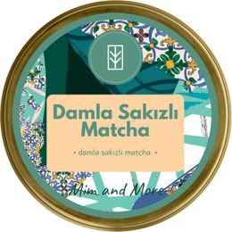 Mim and More 25 gr Damla Sakız Aromalı Matcha