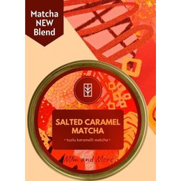 Mim and More 25 gr Salted Caramel Matcha Tuzlu Karamel Aromalı Matcha