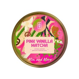 Mim and More 25 gr Vanilya Aromalı Pembe Superfood Matcha Tozu