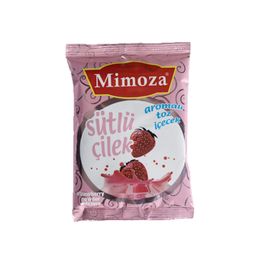 Mimoza Çilekli Sıcak 200 gr Sütlü Çilek Toz içecek Sıcak İçiniz Milkshake