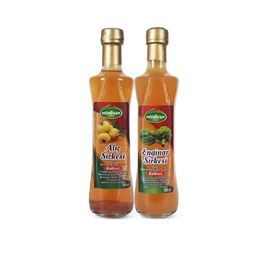 Mindivan 500 ml Doğal Enginar Sirkesi + 500 ml Alıç Sirkesi