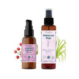 Minia Bahçe 100 ml Kuşburnu Çekirdeği Yağı + 150 ml Organik Palmarosa Suyu