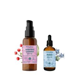 Minia Bahçe 100 ml Kuşburnu Çekirdeği Yağı + 30 ml Hodan Yağı