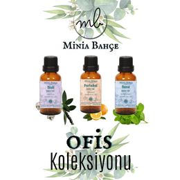 Minia Bahçe Nioli Uçucu Yağı 10 ml + Portakal Uçucu Yağı 10 ml + 10 ml Nane Uçucu Yağı