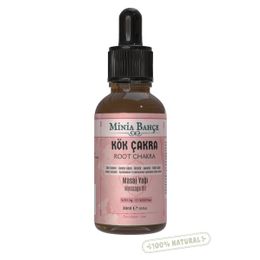 Minia Bahçe Root Chakra 30 ml %100 Saf Kök Çakra Masaj Yağı