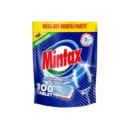 Mintax 100 lü Bulaşık Makinesi Temizleyici ve Tablet Deterjan