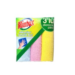 Mintax 3'lü Mikrofiber Temizlik Bezi