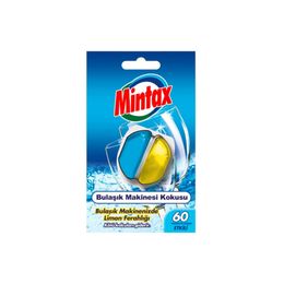 Mintax 60 Yıkama Limon Kokusu Bulaşık Makinesi Kokusu