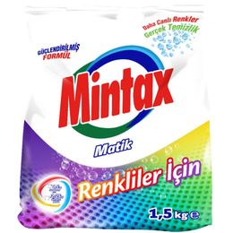 Mintax Matik Renkliler Için 1.5 kg Çamaşır Deterjanı
