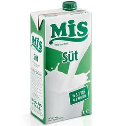 Mis %3.1 Yağlı 1 lt Süt