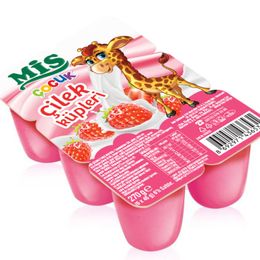 Mis 6x45 gr Çilekli Küpler