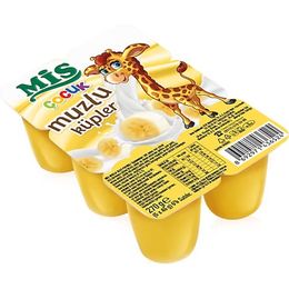 Mis 6x45 gr Muzlu Büyüme Küpü Meyveli Yoğurt