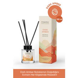 Misedor 120 ml Dark Amber Çubuklu Oda Kokusu