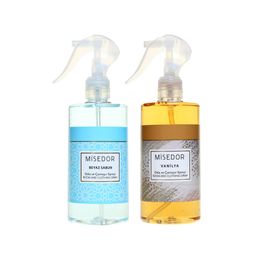 Misedor 2'li Set 330 ml Beyaz Sabun ve Vanilya Oda Kokusu ve Çamaşır Spreyi