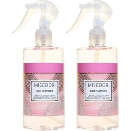 Misedor 2'li Set 330 ml Gold Amber Oda Kokusu