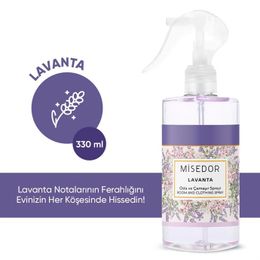 Misedor 330 ml Lavanta Oda Kokusu ve Çamaşır Parfümü