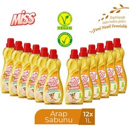 Miss 12x1000 ml Sıvı Arap Sabunu