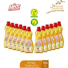 Miss 12x1000 ml Sıvı Arap Sabunu
