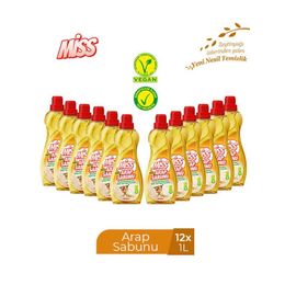 Miss 12x1000 ml Sıvı Arap Sabunu