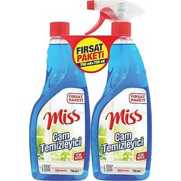 Miss 2x750 ml Cam Temizleyici