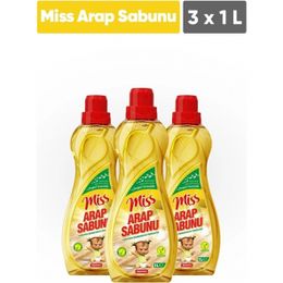 Miss 3x1000 ml Sıvı Arap Sabunu