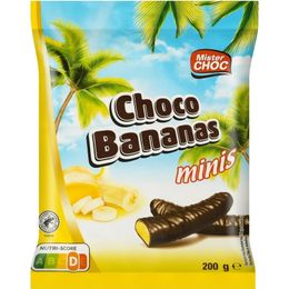Mister Choc 200 gr Choco Bananas Minis