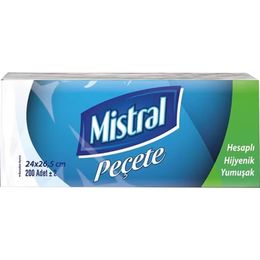 Mistral 5x200'lü 24.5x26.5 cm Peçete