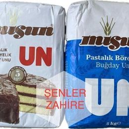 Misun 5 kg Pastalık Kurabiyelik + 5 kg Pastalık Böreklik Buğday Unu