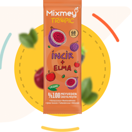 Mixmey 20 gr Elmalı ve İncirli Meyve Bar