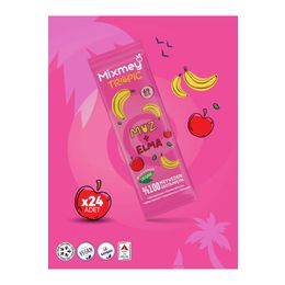 Mixmey 20 gr Elmalı ve Muzlu Meyve Bar