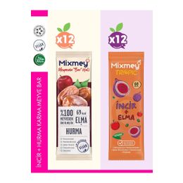 Mixmey 20 gr İncir + Hurma Karma Meyve Bar