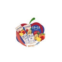 Mixmey 20 gr Mix Şeftali Erik Meyve Bar