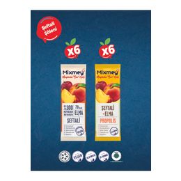 Mixmey 9 Adet Şeftali Şöleni Meyve Bar
