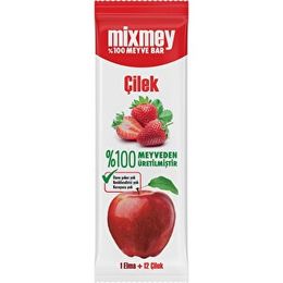 Mixmey Glutensiz Çilek  Meyve Barı