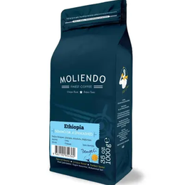 Moliendo 1 kg Ethiopia Sidamo 4 Kuru İşleme Yöresel Çekirdek Kahve