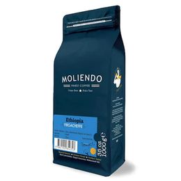 Moliendo 1 kg Ethiopia Yirgacheffe Yöresel Çekirdek Kahve