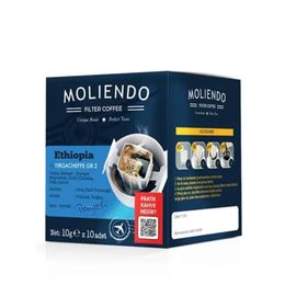 Moliendo 10 gr Ethiopia Yirgacheffe Filtre Kahve