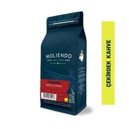 Moliendo 1000 gr Finest Coffee Colombia Medellin Supremo Yöresel Çekirdek Kahve
