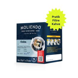 Moliendo 10'lu 10 gr Cuba Serrano Lavado Pratik Filtre Kahve