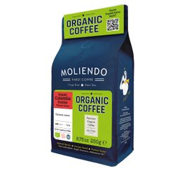Moliendo 250 gr Çekirdek Organic Colombia Excelso Yöresel Kahve