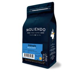 Moliendo 250 gr Ethiopia Yirgacheffe Yöresel Çekirdek Kahve