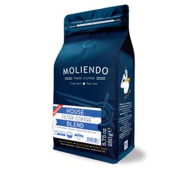 Moliendo 250 gr Finest Coffee House Blend Öğütülmüş Filtre Kahve