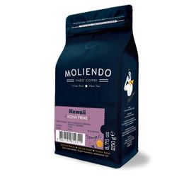 Moliendo Finest Coffe 250 gr Hawaii Kona Prime Yöresel Çekirdek Kahve