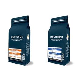 Moliendo Finest Coffee 1 kg Breakfast Blend Çekirdek Filtre Kahve + 1 kg House Blend Çekirdek Filtre Kahve