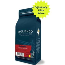 Moliendo Finest Coffee 1 kg Colombia Medellin Supremo Yöresel Öğütülmüş Filtre Kahve