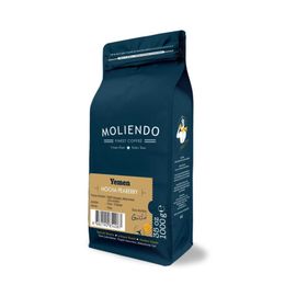 Moliendo Finest Coffee 1 kg Yemen Mocha Yöresel Çekirdek Kahve